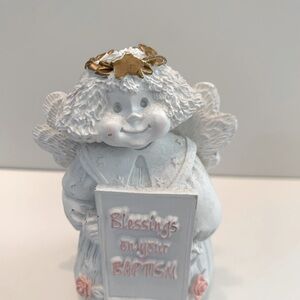 Abby Press White Baptism Angel “Blessings on Your Baptism “